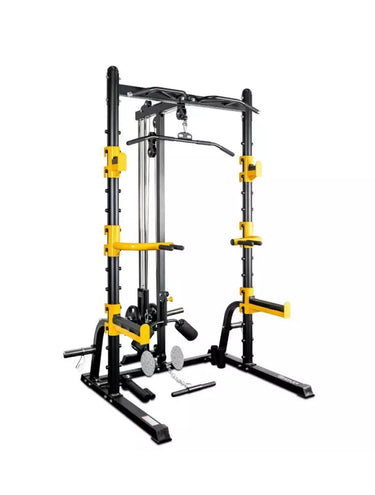 1441 Fitness - متعدد التمارين سكوات راك للأوزان الثقيلة مع ملحق عرضي - MDL66